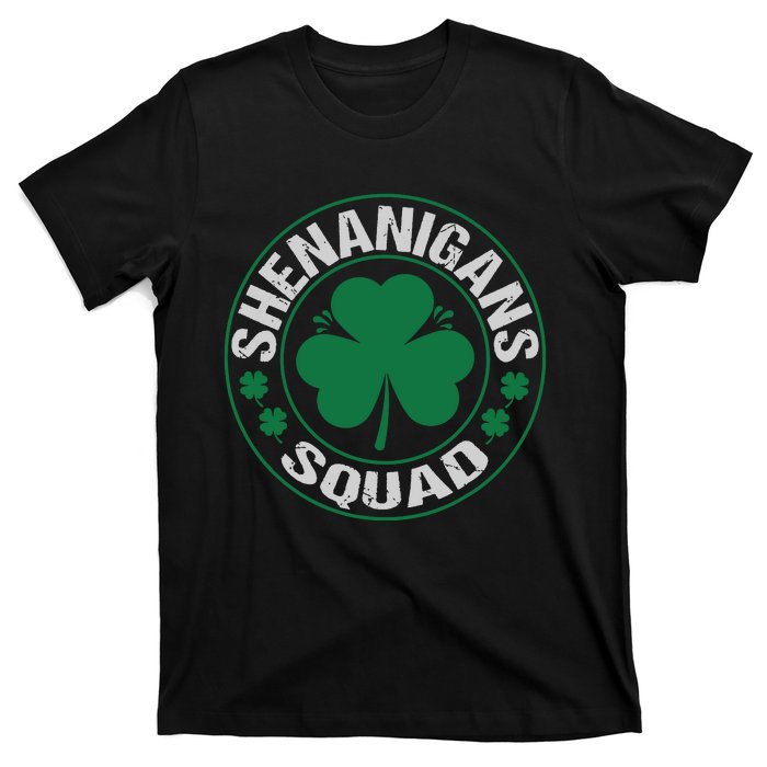 Shenanigans Squad St Patricks Day Matching Family Team T-Shirt