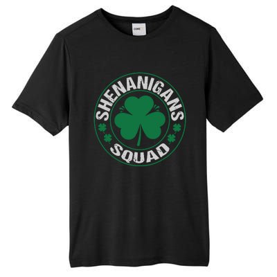 Shenanigans Squad St Patricks Day Matching Family Team Tall Fusion ChromaSoft Performance T-Shirt