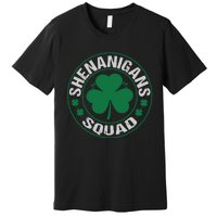 Shenanigans Squad St Patricks Day Matching Family Team Premium T-Shirt