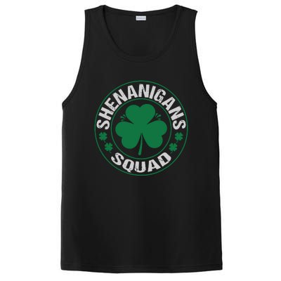 Shenanigans Squad St Patricks Day Matching Family Team PosiCharge Competitor Tank