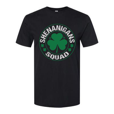 Shenanigans Squad St Patricks Day Matching Family Team Softstyle CVC T-Shirt