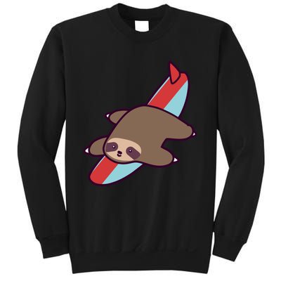 Surfing Sloth Sweatshirt