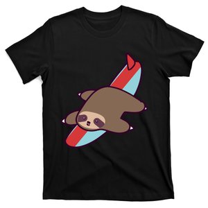 Surfing Sloth T-Shirt