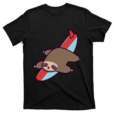 Surfing Sloth T-Shirt