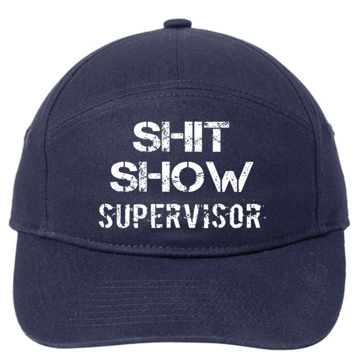 Shit Show Supervisor 7-Panel Snapback Hat