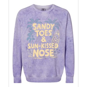 Surfing Summer Colorblast Crewneck Sweatshirt