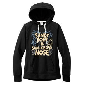 Surfing Summer Women's Fleece Hoodie