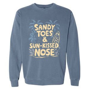 Surfing Summer Garment-Dyed Sweatshirt