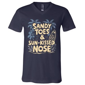 Surfing Summer V-Neck T-Shirt