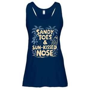 Surfing Summer Ladies Essential Flowy Tank