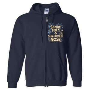 Surfing Summer Full Zip Hoodie