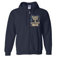 Surfing Summer Full Zip Hoodie