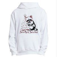 Sorta Santa Sorta Feral Christmas Feral Girl Urban Pullover Hoodie