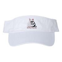 Sorta Santa Sorta Feral Christmas Feral Girl Valucap Bio-Washed Visor