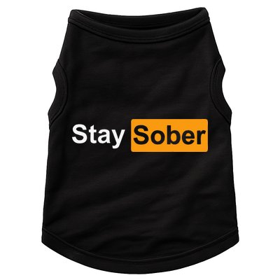 Stay Sober Doggie Tank