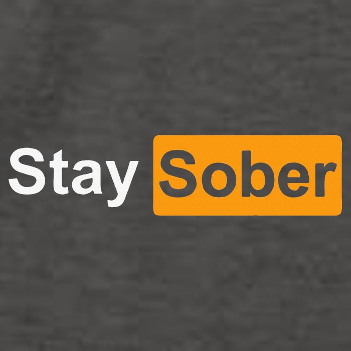 Stay Sober Vector Backpack