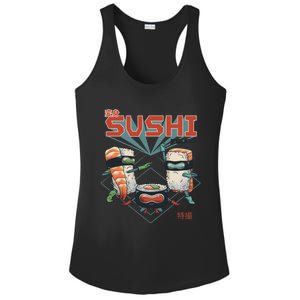 Sushi Squad Ladies PosiCharge Competitor Racerback Tank