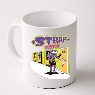 Strap Season Strap Season Funny Shark Boxing Coffee Mug