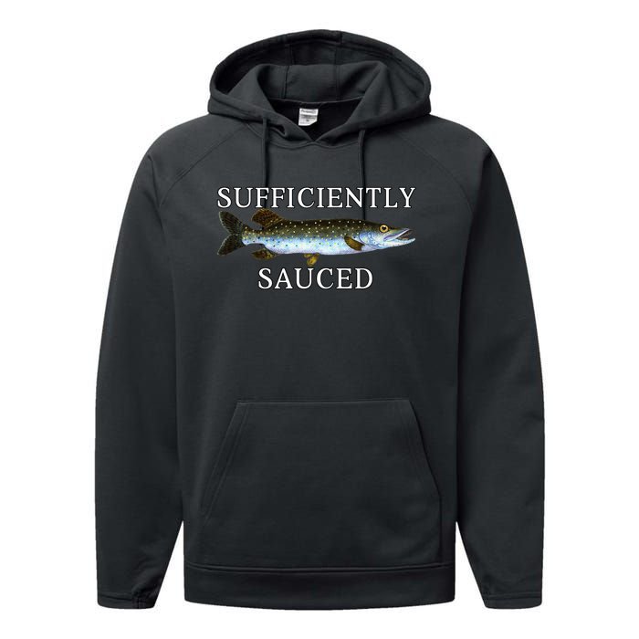 Sufficiently Sauced Performance Fleece Hoodie