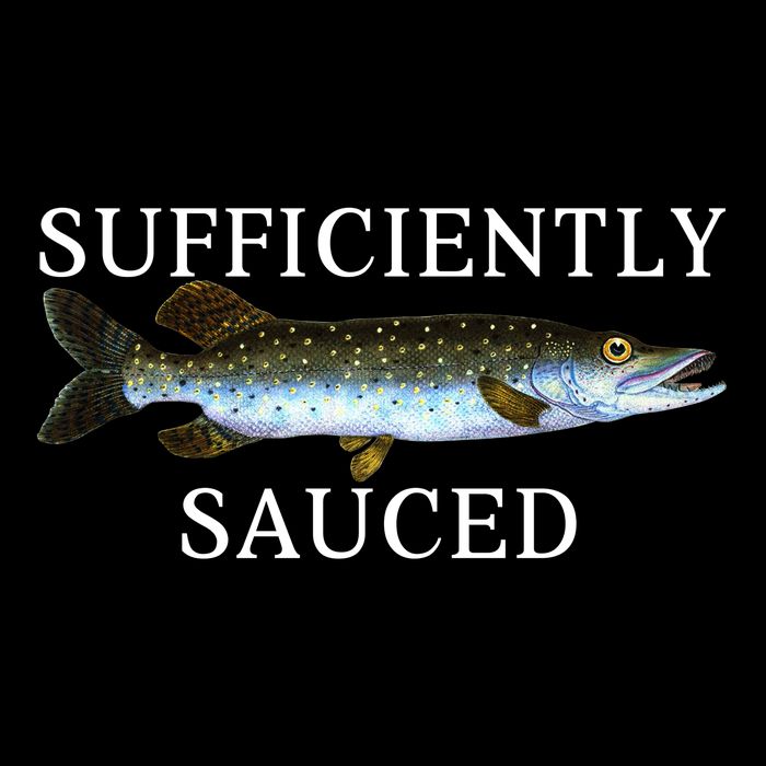 Sufficiently Sauced Flat Bill Trucker Hat