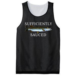 Sufficiently Sauced Mesh Reversible Basketball Jersey Tank