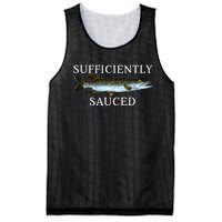 Sufficiently Sauced Mesh Reversible Basketball Jersey Tank