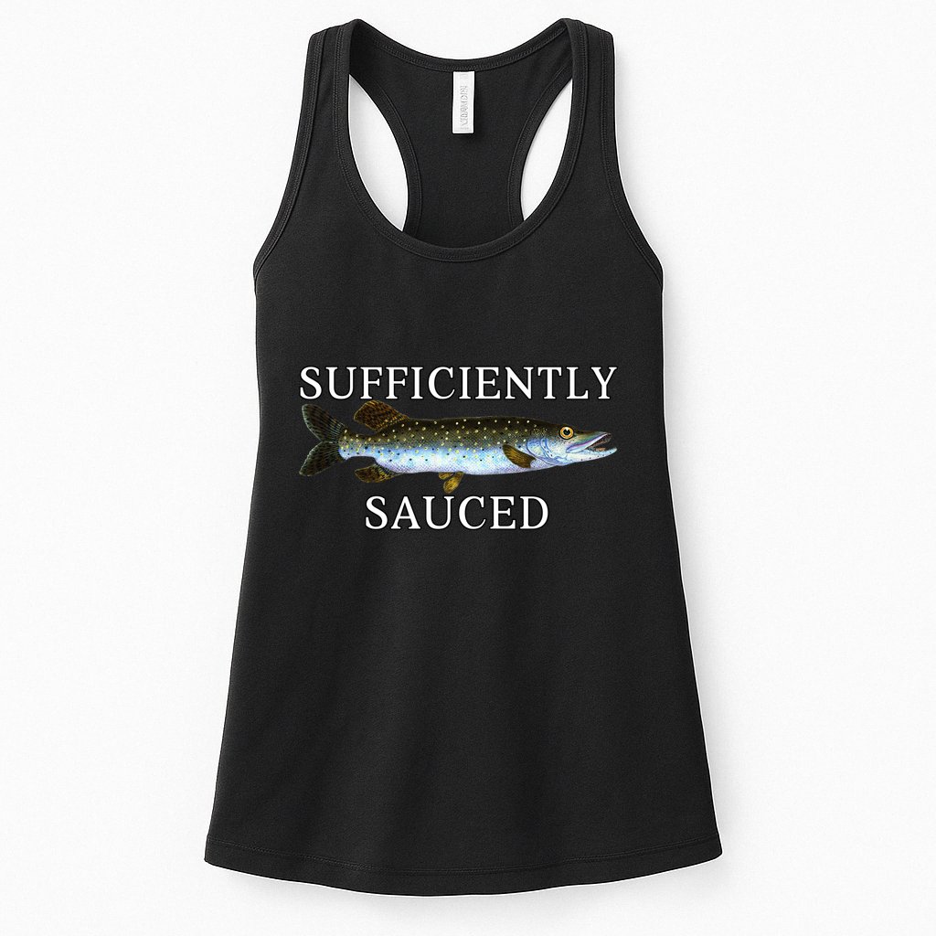 Sufficiently Sauced Womens Tank Top