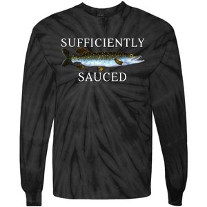 Sufficiently Sauced Tie-Dye Long Sleeve Shirt