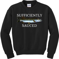 Sufficiently Sauced Kids Sweatshirt