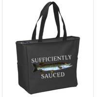 Sufficiently Sauced Zip Tote Bag
