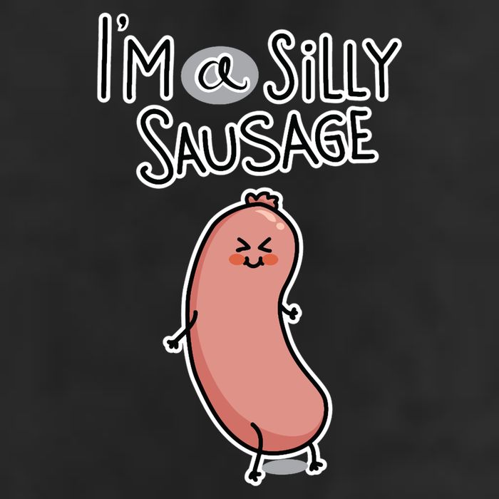 Silly Sausage 7 Panel Mesh Trucker Snapback Hat