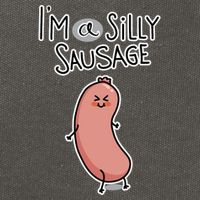 Silly Sausage Cotton Canvas Backpack