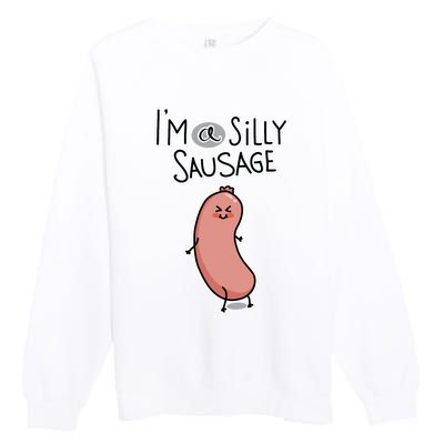 Silly Sausage Premium Crewneck Sweatshirt