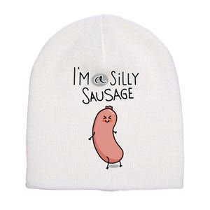 Silly Sausage Short Acrylic Beanie