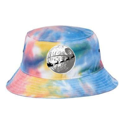 Santas Sleigh Space Star Planet Tie Dye Newport Bucket Hat