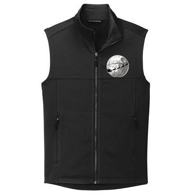 Santas Sleigh Space Star Planet Collective Smooth Fleece Vest