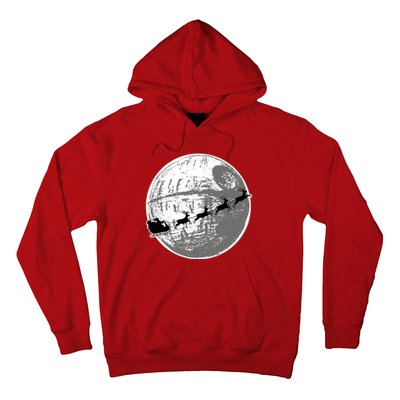 Santas Sleigh Space Star Planet Hoodie