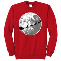 Santas Sleigh Space Star Planet Sweatshirt