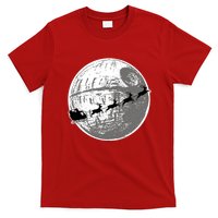 Santas Sleigh Space Star Planet T-Shirt