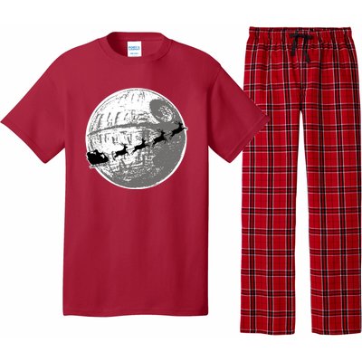 Santas Sleigh Space Star Planet Pajama Set