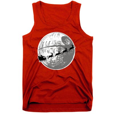 Santas Sleigh Space Star Planet Tank Top