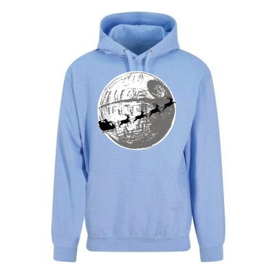 Santas Sleigh Space Star Planet Unisex Surf Hoodie