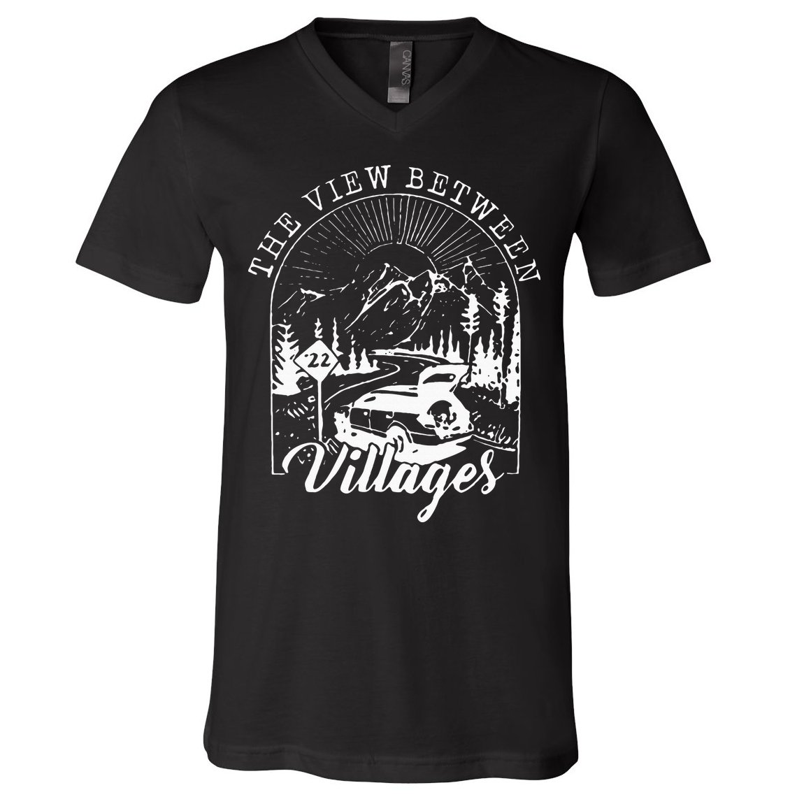 Stick Season Summer V-Neck T-Shirt