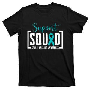 Support Squad Sexual Assault Awareness Month Support Victim T-Shirt