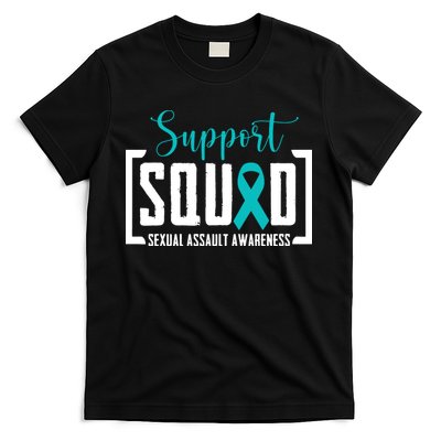 Support Squad Sexual Assault Awareness Month Support Victim T-Shirt