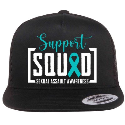 Support Squad Sexual Assault Awareness Month Support Victim Flatbill Hat