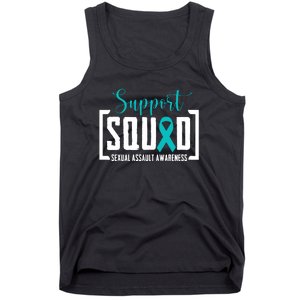 Support Squad Sexual Assault Awareness Month Support Victim Tank Top