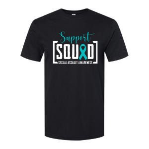 Support Squad Sexual Assault Awareness Month Support Victim Softstyle CVC T-Shirt