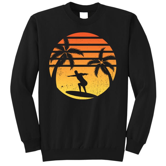 Summer Surf Sunset Retro Sweatshirt