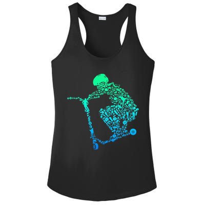 Scooter Stunt Ladies PosiCharge Competitor Racerback Tank